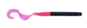 Berkley PowerBait Power Worms Fishing Soft Bait, Blue Fleck Firetail, 7". 13 Ct