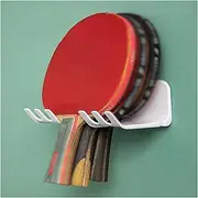 Tennis Racket Storage Rack,Table Tennis Storage Rack,Table Tennis Racquet Storage Holder | Gym Storage Rack Heavy-Duty Wall Mounted Paddle Rackets