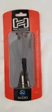Hosa Technology Stereo Interconnect 3.5mm TRS to 1/4" TRS 10ft CMS-110