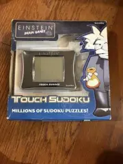Einstein Excalibur Touch Sudoku Handheld Game Tested Works Model # E15329