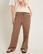 Lenny Linen Patch Pocket Pants