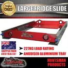 4wd Fridge Slide suit Waeco Evacool ARB Engel. 227kg slides. anodised alloy tray