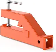 Clamp On Trailer Hitch, 2" Ball Tractor Mount Receiver, Tractor Bucket Trailer Hitch Compatible with Deere Kubota Tractor Bucket