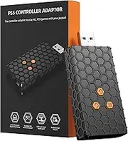 Mytrix PS5 Controller Adapter Wireless Controller Converter for Xbox Series X/S/One, PS4, Xbox Elite 1/2, Switch Pro Controller Console Adapter with Ten Macro Functions, Turbo, Remap and Audio