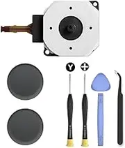 MEEFIX 3D Analog Joystick Button Replacement Kits with Thumb Stick Circle Pad Cap for Nintendo New 2DS/3DS/3DS XL/3DS LL