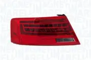 Rear Light Lamp fits AUDI A5 8F, 8F7, 8T3 3.0D Left 11 to 17 Back Marelli New