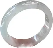 [zhuBAOHE] Natural Madagascar agate chalcedony white jadeite bracelet jewelry women's bracelet Valentine's Day Gift First love Girlfriends