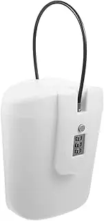 BRIGHTFUFU Handheld Lock Box Portable Safe for Valuables and Phone Password Protected Security Storage for Travel Beach and Dorm Use Design for Essentials