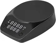 LED Display Electronic Espresso Scale Coffee Dosing Cup Electronic Weighing Scale, for Espresso Pour Over Coffee