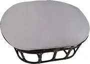 Double Papasan Cushion Cover Only,Double Papasan Chair Cushion Cover,Designed for Papasan Cushions,Easy to Clean Internally Fixed Removable Zippered Papasan Chair Cove