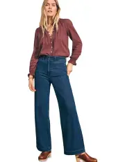 [Faherty] Willa Top in Grape