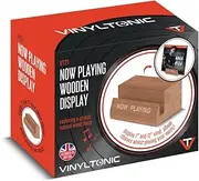 Vinyl Tonic 'NOW PLAYING' Wooden Vinyl Record Stand Display Stand