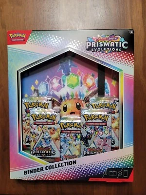 Pokémon TCG: Scarlet & Violet Prismatic Evolutions Binder Collection New Sealed