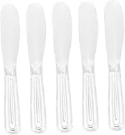 Facial Cream Spatula Set 5pcs Facial Mask Mixing Spoon Stirring Stick for Skincare Pollution No Fingers Needed