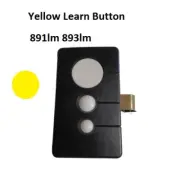 LiftMaster Garage Door Opener Visor Remote Transmitter Yellow Learn Button
