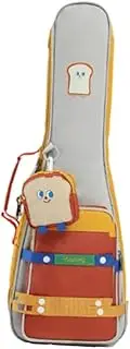 Ｓｉｍｈｏａ Ukulele Backpack Ukulele Gig Bag Musical Instrument Case Soft Case Ukulele Bag Ukulele Case for Stage Performance Outdoor, 26 inch