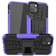MCC Heavy Duty iPhone 13 mini Shockproof Case Cover Tough Apple Handset [Purple]