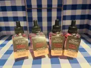 New Bath Body Works Patchouli Rosewood Wallflower Bulb Scented Oil Refills x 4