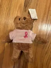 AVON TEDDY BEAR BREAST CANCER PLUSH