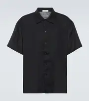 [Commas] Commas Oversized linen shirt UK 16 black