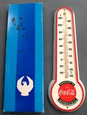 New Rare Vintage Plastic COCA COLA COKE Thermometer Minnefest 1993