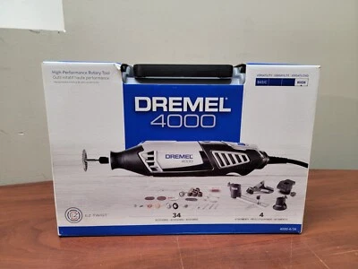 Dremel 4000 1.6Amp High-Performance Rotary Tool 4000-4/34 c-x