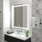 Bathroom LED Mirror Anti-Fog High Definition Wall Hung Make-up Light 800mm/900mm