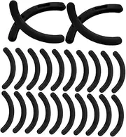 Universal Eyelash Curler Pads 48 Pack Refills Soft Rubber for Gentle Lash Curling