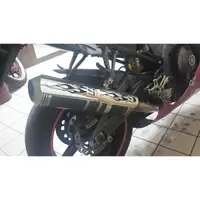 在飛比找蝦皮購物優惠-大型重型機車通用YAMAHA R3毒蛇管 水滴管 吉村管 火