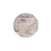 Sienna Round Shape Light Grey Rug