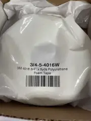 3/4" x 5 yds. 3M? 4016 Double Sided Foam Tape Single Roll