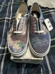 Vans MOMA Water Lilies Claude Monet Authentic Size Mens 12 US New In Box Rare