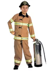 Rubies Careers Fire Fighter Boys Fancy Dress Up Party Costume Play Set