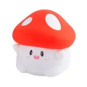 LED Lamp Silicone Night Light Mushroom Pattern Touch Light Rechargeable