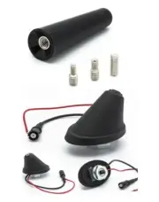 For Many Vehicles Premium Mini 3cm Car Antenna Amplifier Radio Fm Raku 2 II (for: Mini)