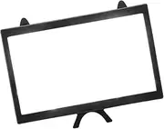 Veemoon 12 Phone Screen Enlarger Endurable Phone Screen Magnifier 3D Phone Screen Fashion Phone Screen Amplifier Anti -Proof Screen Phone Amplifier Screen Magnifier for Phone Black