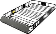 Practical Roof Rack Basket Universal Roof Cargo Carrier