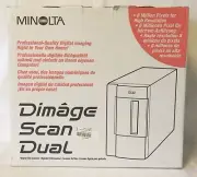 Minolta Dimage Scan Dual Digital 35mm Film Scanner Windows F-2400 ULTRA-RARE