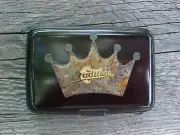 KING CADILLAC Business Card Holder NOS Unique Kustom-Made Rustic Style "One-Off"