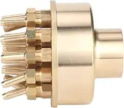 Brass Fountain Nozzle 3 Layers Spray for Garden Pond Pool
