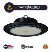 GLD SATELIGHT 200W FULL SPECTRUM UFO STYLE LED GROW LIGHT