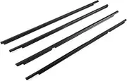 Edge Trim Fit for Toyota Corolla 2009-2012 Car Side Window Glass Seal Door Window Sealant Strip Weatherstrip Rainproof Weather Car Door Protectors