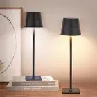 2 Packs LED Table Lamp Dimmable Desk Light Touch Control Bedside Night Lamp Q7R6