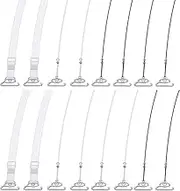 Invisible Adjustable Bra Strap Non-Slip Bra Replacement Shoulder Straps,8Pairs Invisible Adjustable Non-Slip Bra Replacement Shoulder Strap Clip Clasps,Bra Replacement Shoulder Strap Bra Strap Holder