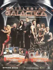 BATTLESTAR GALACTICA SEASON ONE 1 2006 RITTENHOUSE PROMOTIONAL SELL SALE SHEET