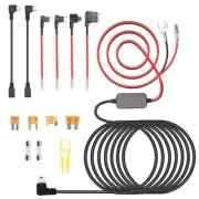 3-in-1 Hard Wire Kit USB-C & Micro/Mini USB Hardwire Kit for Dash Cams 12V-24...