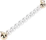 [Beatifufu] Dual Buckle Chain Purse Strap Elegant Bag Accessory for Women Lightweight Resistant Coin Bag Replacement Chain for Personalizing Handbags