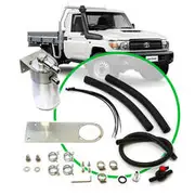 SAAS Oil Catch Can Kit - Suits Landcruiser 79 Series 4.5L 2009, ST1205-1015