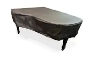 Mason & Hamlin Grand Piano Cover Custom Fit Finest Fabric Cover - Black Vinyl