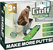 Toilet Golf Empty Box, Funny Prank-shaped Putting Green Hole Set Gag Gifts for Men, Cool White Elephant Gifts for Adults, Hilarious Prank Ideal Gifts Idea Present for Birthday, Father's Day, Christmas